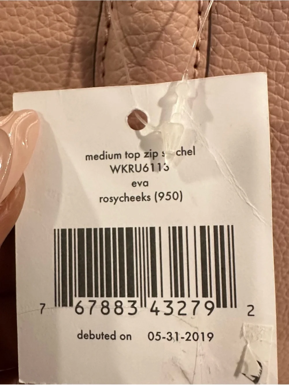 kate spade Blush Pink Leather Tote